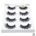 SEXYSHEEP 2/4 pairs natural false eyelashes fake lashes long makeup 3d mink lashes eyelash extension mink eyelashes for beauty